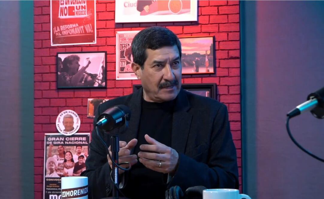 El senador Javier Corral en el podcast La Moreniza. Foto: Especial