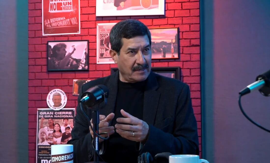 El senador Javier Corral en el podcast La Moreniza. Foto: Especial