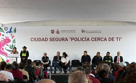 Clara Brugada lanza “Policía Cerca de Ti” en Iztacalco; busca fortalecer seguridad y respuesta vecinal