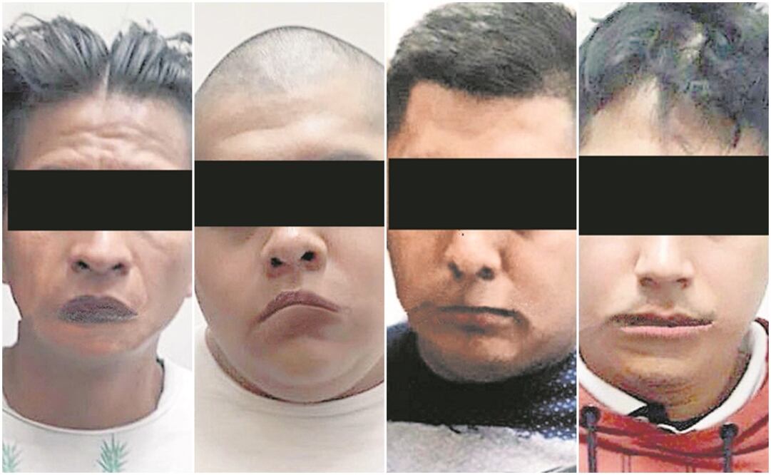 Por tratarse de un delito de alto impacto, los cuatro presuntos criminales adultos fueron trasladados a la Agencia Central de Investigación, donde se inició la carpeta de investigación por robo a transporte público con violencia. FOTOS: ESPECIALES