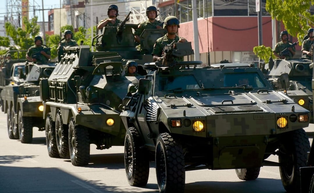 Bernardino Esparza Aboyta logró ser capturado por elementos del ejército y de la Policía Estatal Preventiva con unidades blindadas, con el respaldo de un helicóptero. Foto: Cuartoscuro.