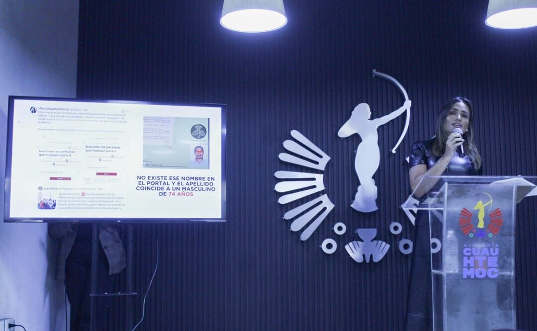 Alessandra Rojo de la Vega asegura que tras la marcha Generación Z se registraron 122 detenciones.
Foto: Fernanda Zamora