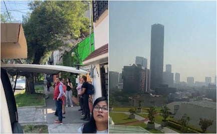 VIDEOS: sismo de 5.6 sacude a la CDMX; usuarios captaron el momento del temblor