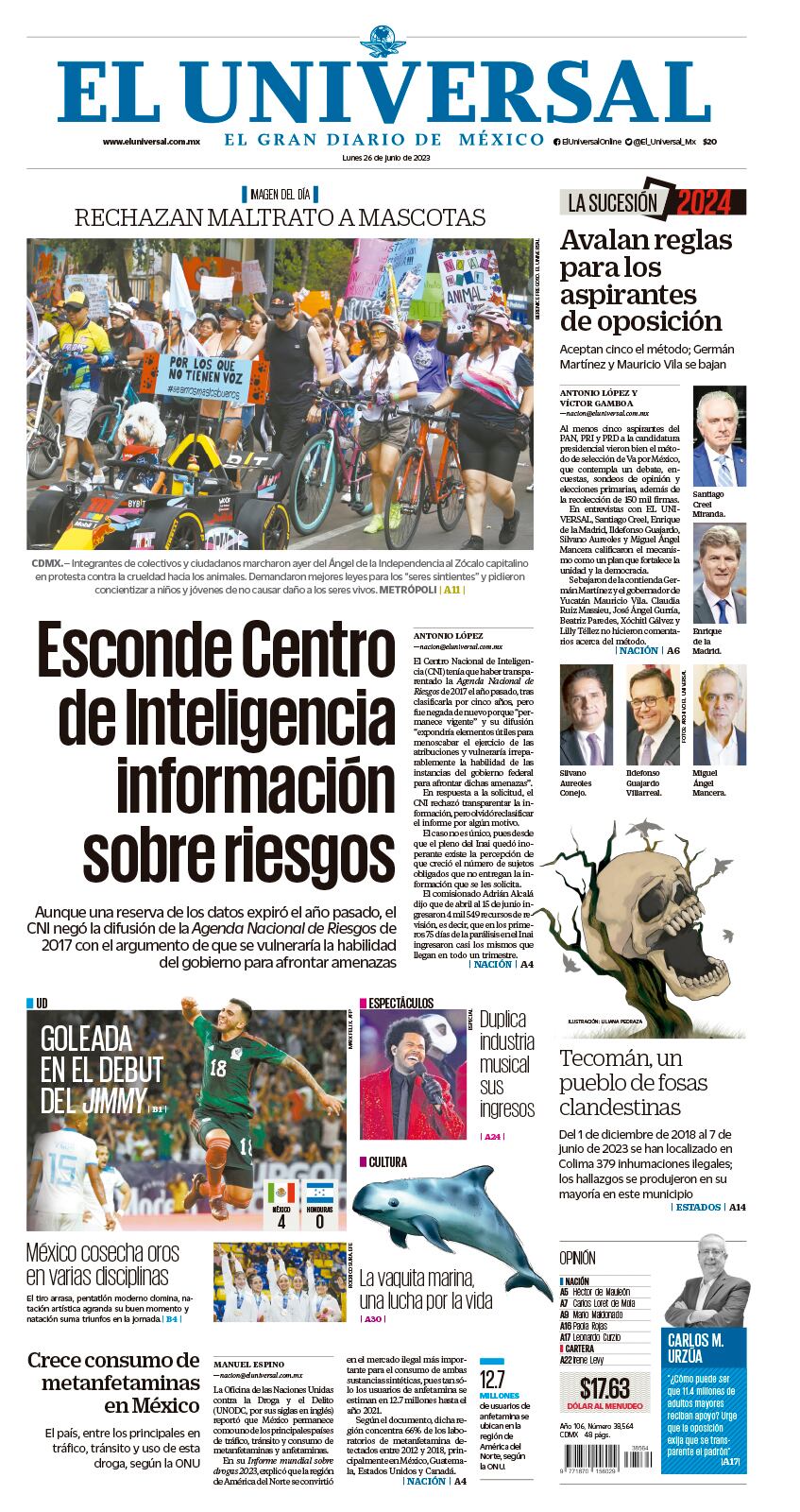 Portada impresa