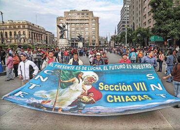 Disidencia culpa al gobierno federal por no arrancar clases