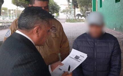 Así ingresó Mauricio "N", presunto asesino de Hugo, al penal de Barrientos en Tlalnepantla