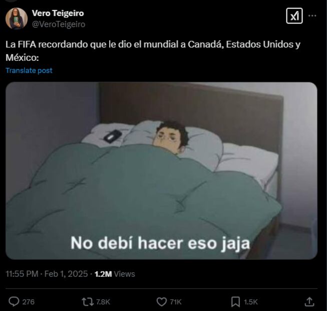 En medio de la tensión económica y política que desató la imposición de aranceles, una respuesta curiosa emergió en las redes sociales: los memes. 
Foto: Captura de pantalla en X