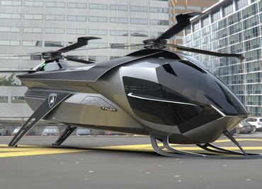 El Lamborghini de los helicópteros que nunca existirá