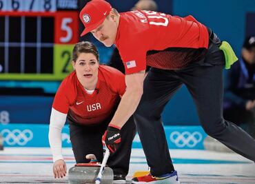 Debuta el curling mixto en juegos invernales