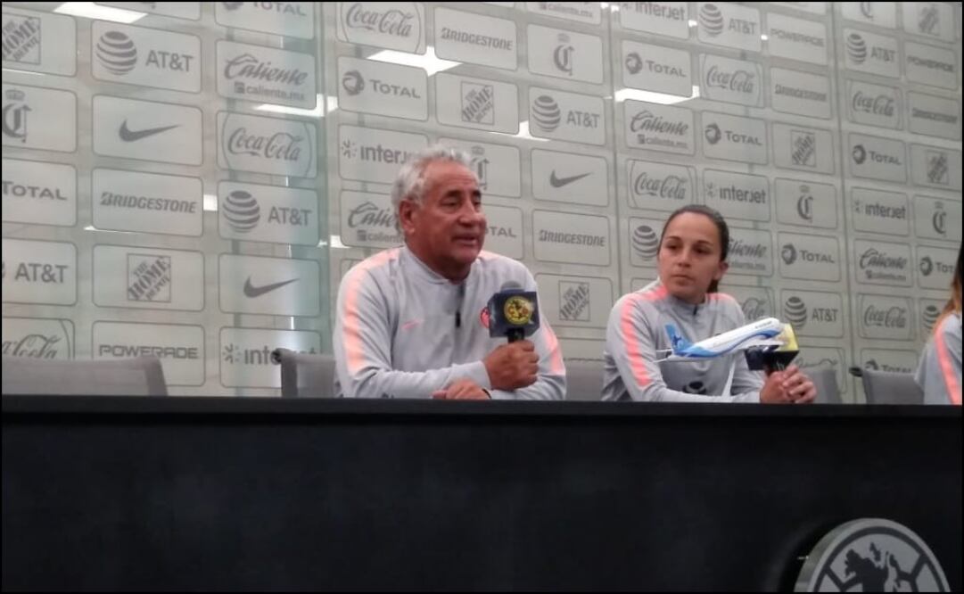 El técnico de las Águilas Femenil habló de la Selección Mexicana | Christian Mendoza/EL UNIVERSAL