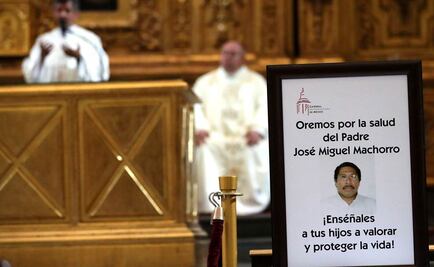Reportan sumamente débil al padre Machorro, apuñalado en Catedral