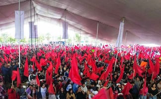 El pueblo organizado puede defender la patria: Aquiles Córdova; 10 mil antorchistas de Ocoyucan festejan 35 años 