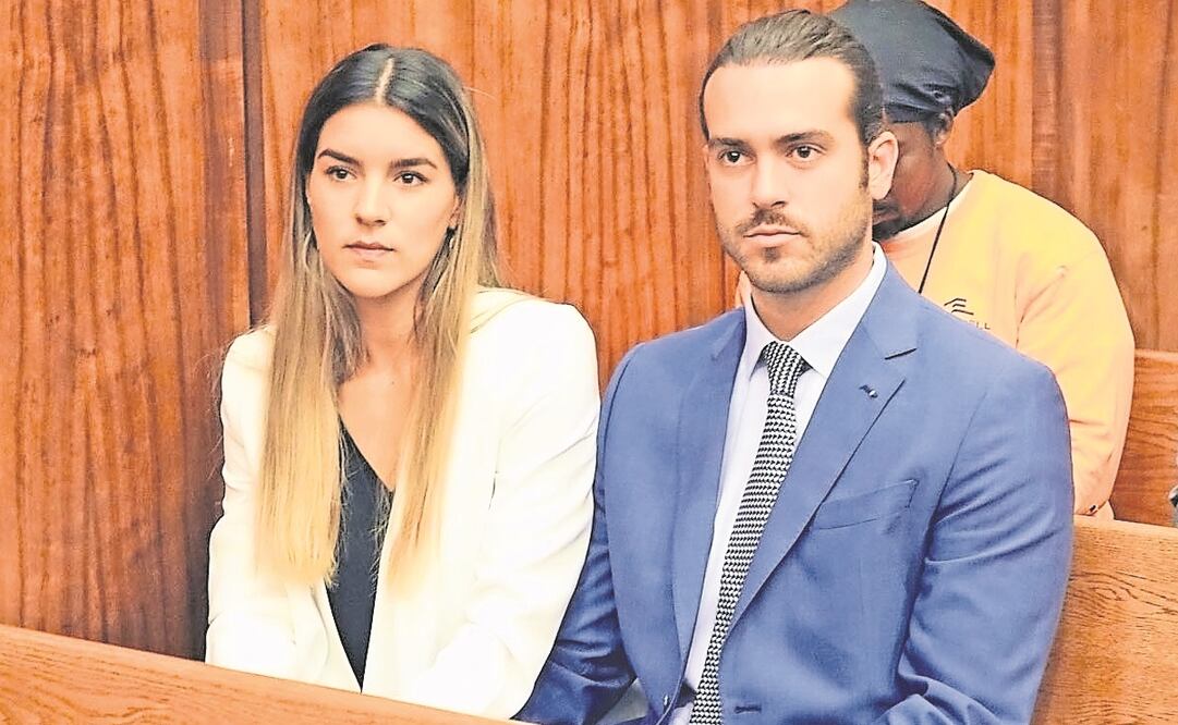 Ana Araujo y Pablo Lyle. Foto: AP