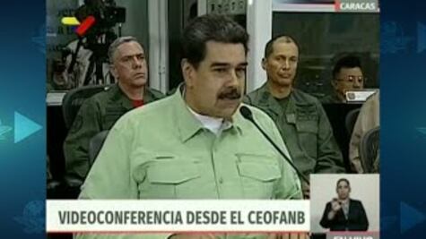 Maduro ordena el cierre de la frontera con Brasil y "evalúa" tomar la misma medida con Colombia
