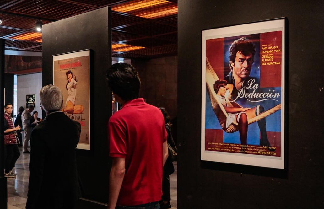 Exposición "El Cartel: Memoria del cine mexicano" en la Cámara de Diputados
Foto: EL UNIVERSAL / Gabriel Pano