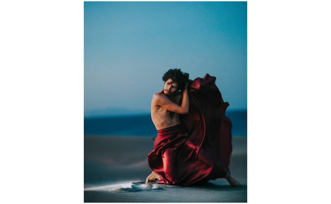 El bailarín sudcaliforniano Salim Lara tendrá el reto de interpretar a Vaslav Nijinsky. Foto: Conaculta/Secretaría de Cultura