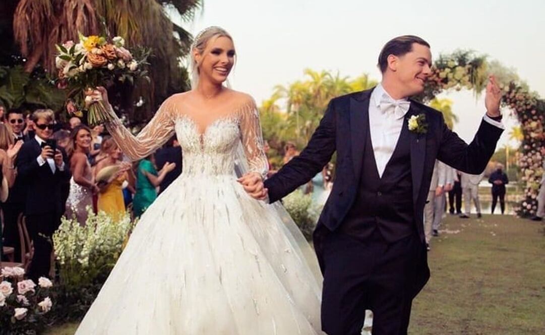 Lele Pons y Guaynaa se casaron en una ceremonia en Miami. ​​​​​​​Foto: Instagram @lelepons