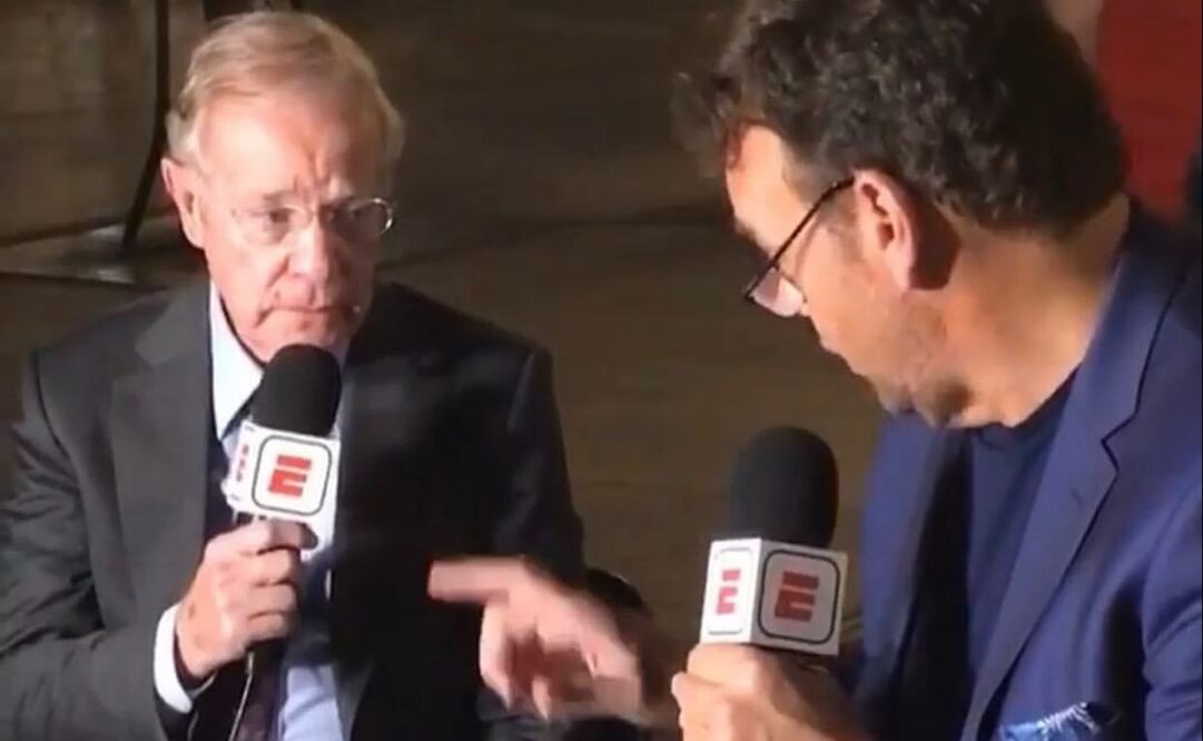 El histórico periodista mexicano junto a su compañero David Faitelson / Foto: Especiales