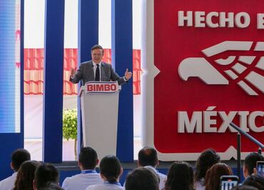 Ebrard y Bimbo lanzan campaña "Hecho en México"; impulsarán el consumo de productos nacionales
