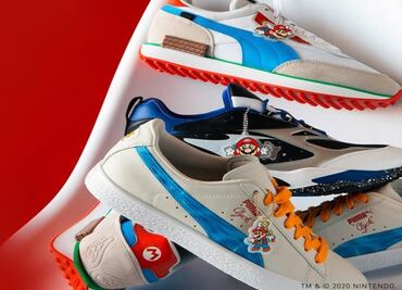 Conoce los tenis de Mario Bros que serán tu obsesión
