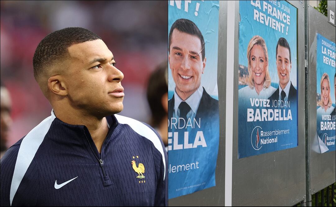Deportistas franceses piden a la población que vayan a votar para frenar a la extrema derecha - Fotos: AFP