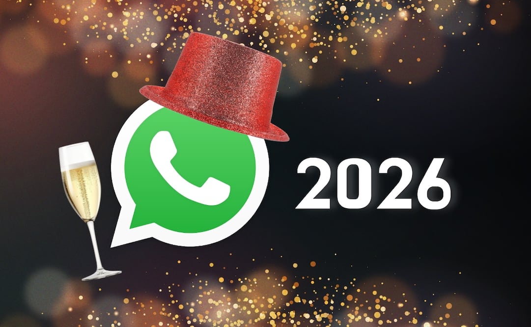 Recibe el Año Nuevo contagiando buena vibra en WhatsApp. Foto: Especial