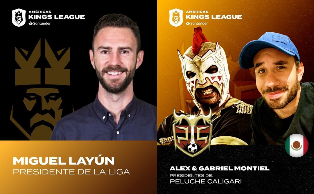 La Kings League llega a México; Miguel Layún, Escorpión Dorado y más son presidentes