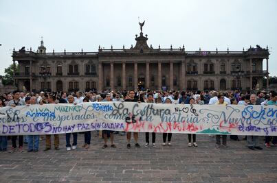 Artistas y activistas protestan por "RadioBronco” en NL