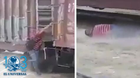 “La Bestia” corta pie a migrante