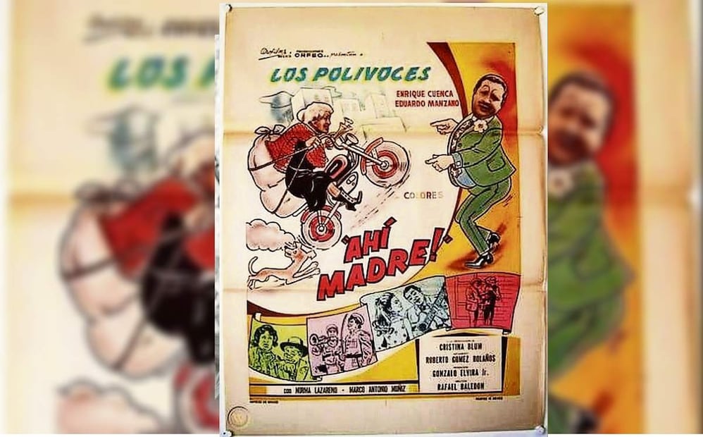Del éxito del dueto se derivaron películas como El aviso inoportuno, en 1968 y ¡Ahí madre!, de 1970. Fotos: Archivo / EL UNIVERSAL y Especial