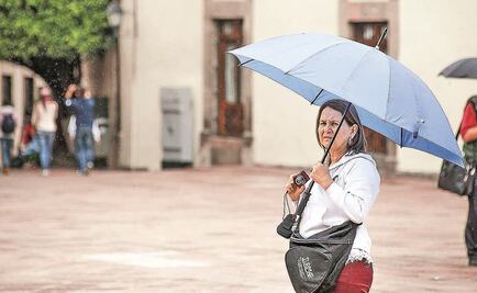 Lluvia dispersa y chubascos se prevén en la Ciudad de México