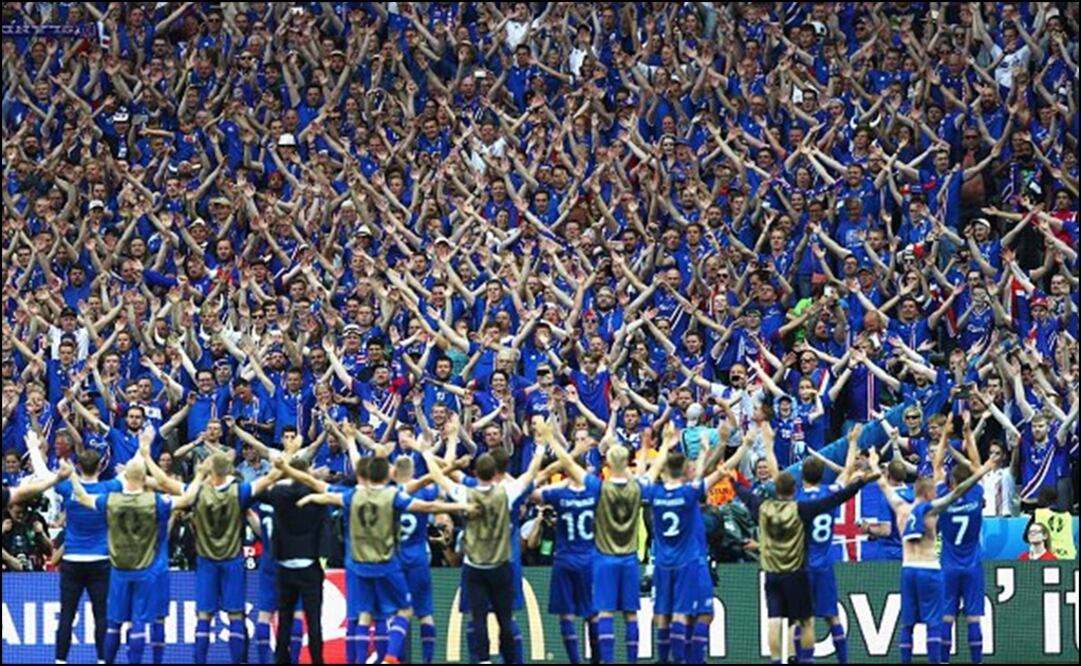 Así celebran en Islandia su pase al Mundial de Rusia 2018