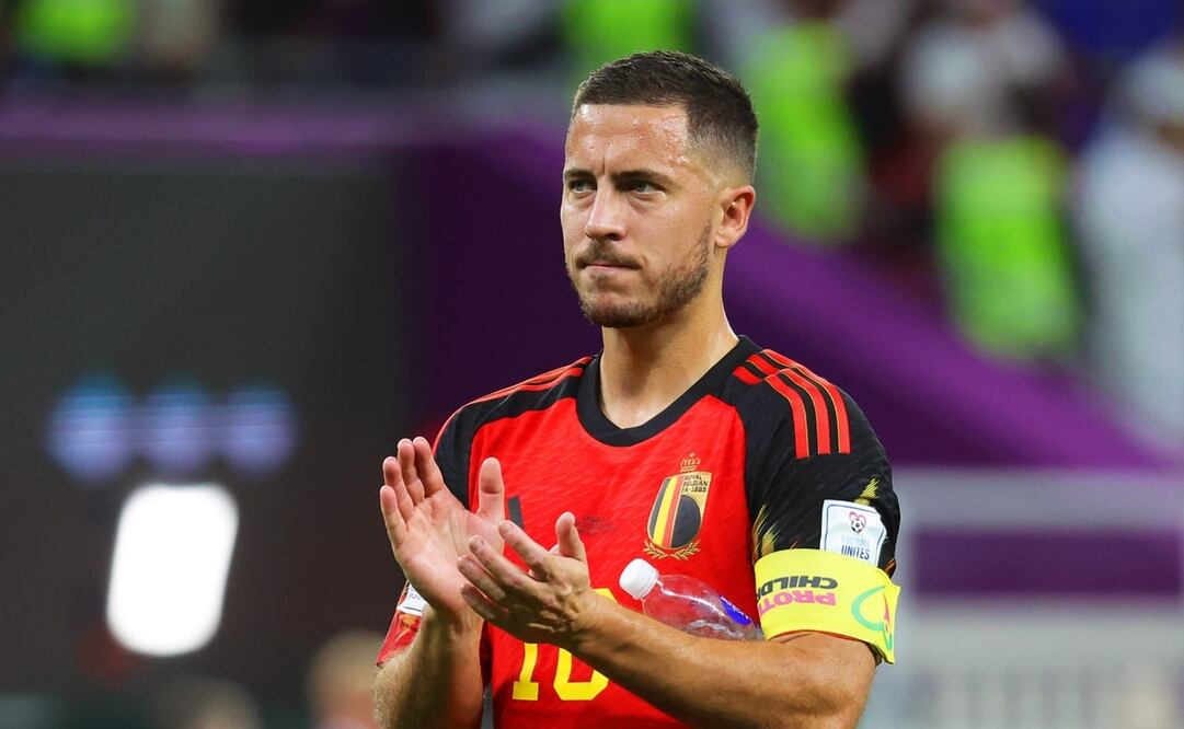 Eden Hazard en el último partido de Bélgica en el Mundial de Qatar 2022 - FOTO: EFE