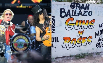 ¡Listos para el Gran Bailazo!; Guns N’ Roses reacciona a barda publicitaria por su show