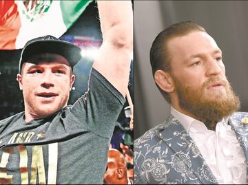 Canelo Álvarez reta y se engancha con Conor McGregor: "Sólo necesito una mano contigo"