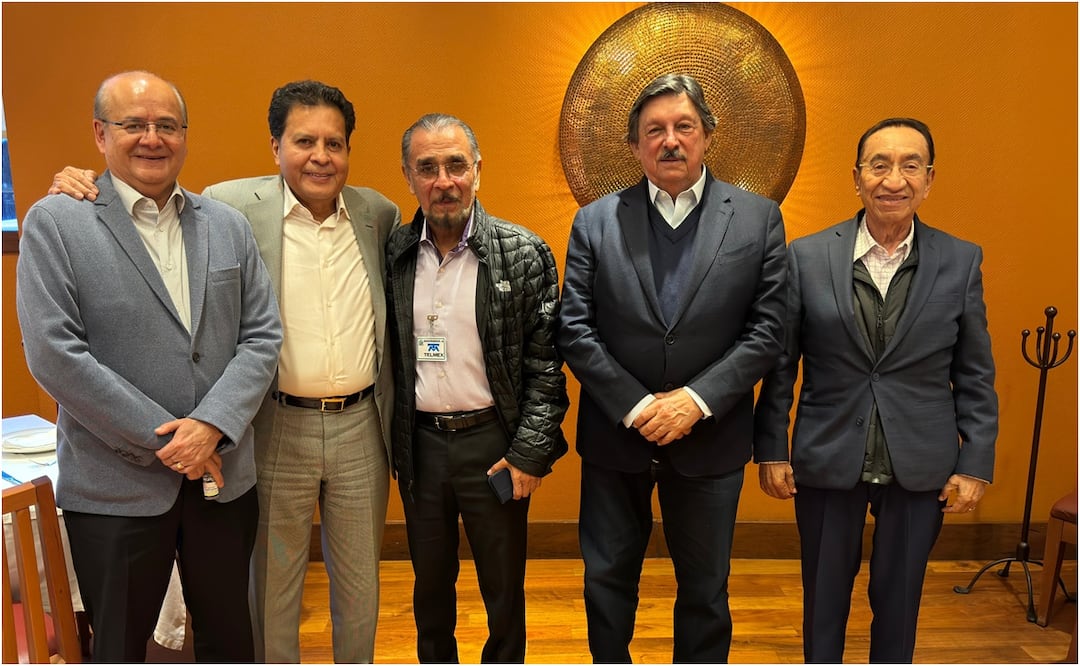 Napoleón Gómez Urrutia y líderes mineros. Especial