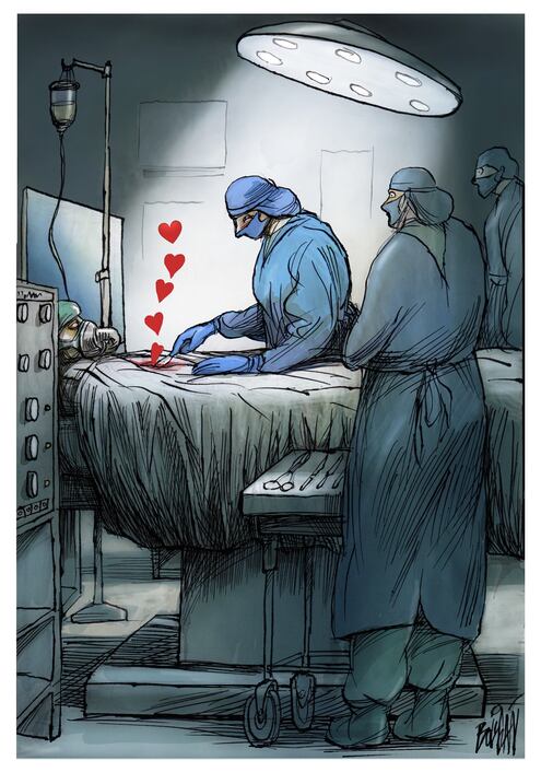 El amor en el quirófano