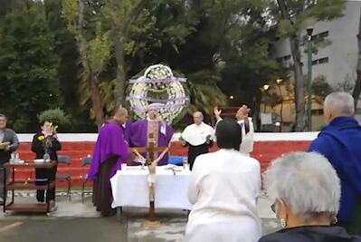 Homenajean a víctimas del sismo de 1985 en Tlatelolco