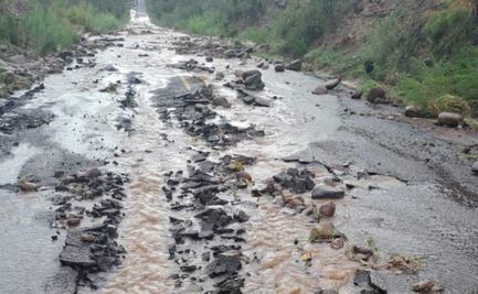 En alerta carretera en Sonora por daños de lluvias; tránsito entre Bavispe y Bacerac queda interrumpido