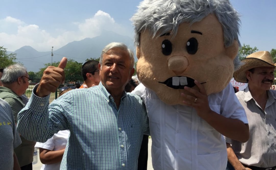 El tabasqueño realiza una gira de varios días en Nuevo León donde se reúne con la militancia de Morena. /Especial