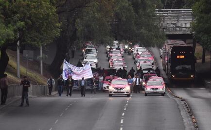 Sondeo. ¿Qué opinas de la manifestación de los taxistas en la CDMX?