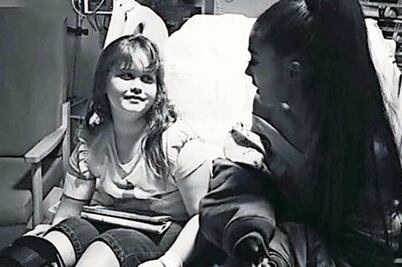 Fans agradecen visita de Ariana Grande 
