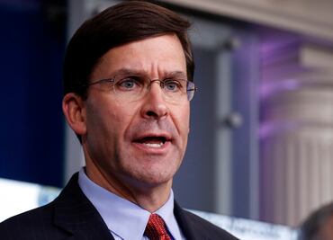 Jefe del Pentágono se opone a despliegue militar para frenar protestas en EU