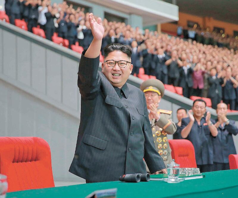 Kim Jong-un, en una imagen de 2016. El presidente norcoreano no ha sido visto en público en dos semanas, lo que ha desatado inquietudes sobre su estado de salud. ARCHIVO. AFP