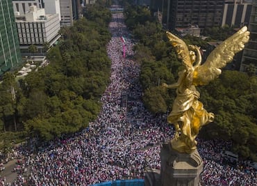 ¿12 mil asistentes en marcha en defensa del INE? Esta app sirve para calcular multitudes