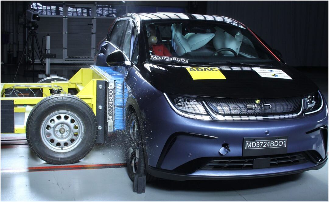 El auto se produce en China y esa versión se comercializa solo en Brasil. Foto: Latin NCAP