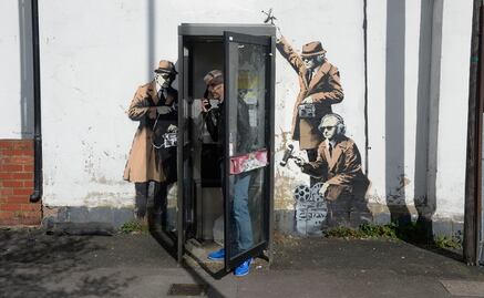 Desaparece un mural de Banksy en Londres