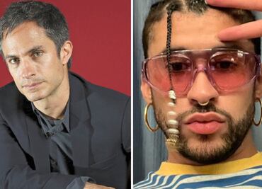 Filtran beso entre Gael García y Bad Bunny en la película "Cassandro"