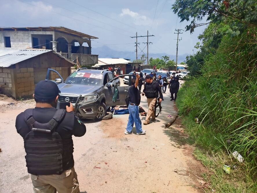 Un hombre disparó en contra de personas desplazadas, que desde el año pasado viven refugiadas en el municipio de Chenalhó.