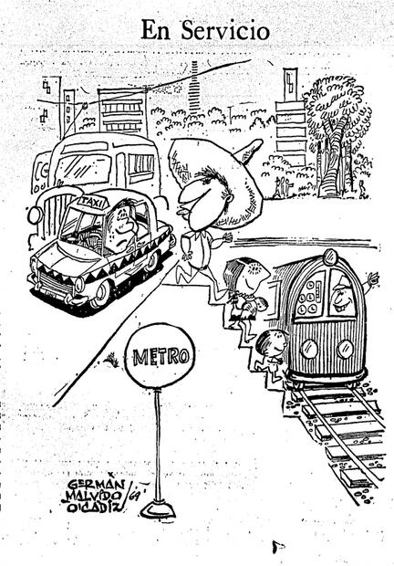 Los inicios del Metro capitalino